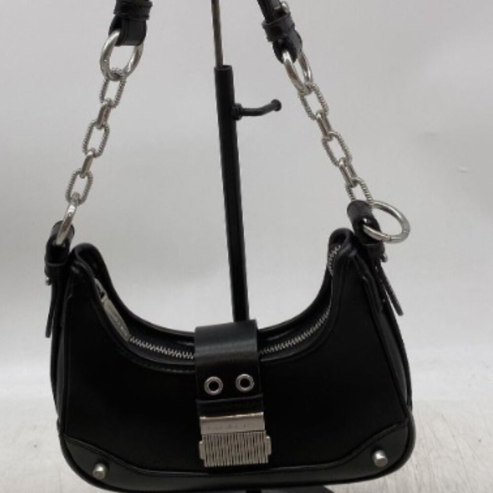 Charles & Keith Winslet Belted Hobo Bag (Black)